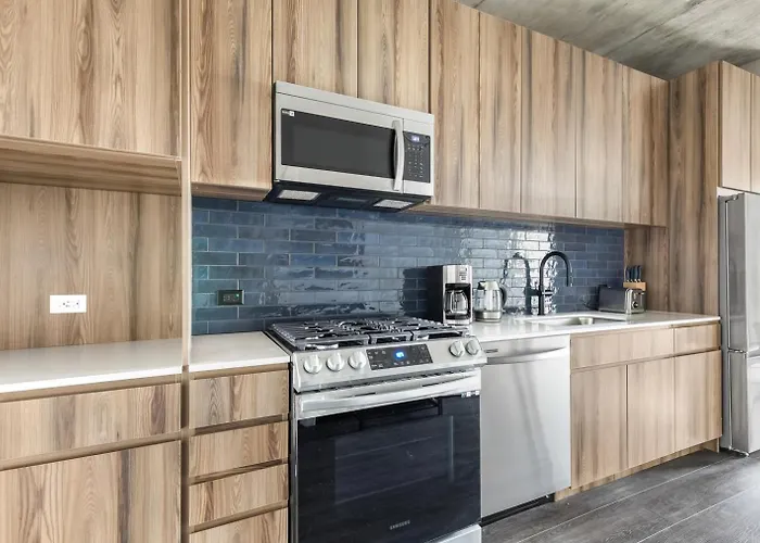 Apartamento Blueground West Loop Rooftop Dog Wash Nr L Chi-1063 Chicago